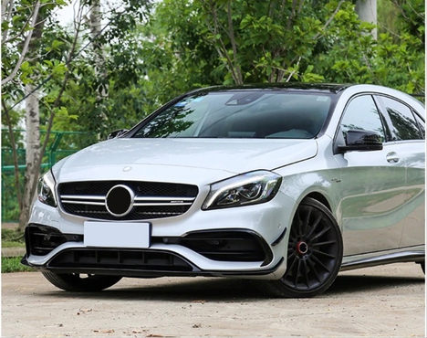 MERCEDES W176 2016-2018 A SERISI AMG DONANIM IÇIN UYUMLU A45 ON AERO KIT